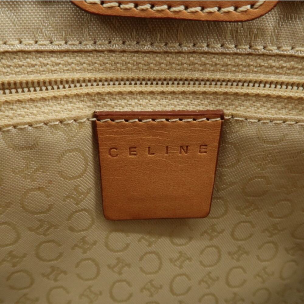 💎✨Beautiful✨💎Authentic CELINE C Macadam Suede Leather Tote Bag Hand Bag - Picture 15 of 16
